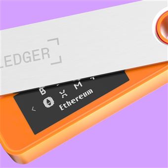 Cryptowallet Ledger Nano Plus Orange BTC