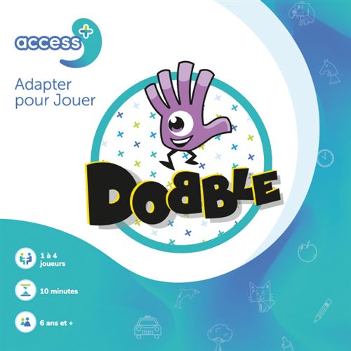 Boite de Jeu d'ambiance Asmodee Dobble Access+