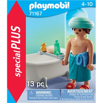 Playmobil Special Plus 71167 Homme et baignoire