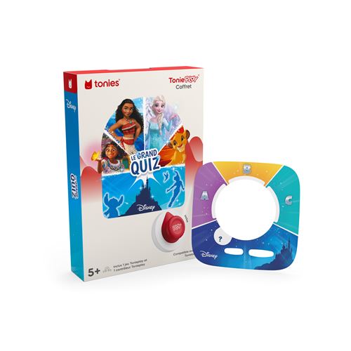 Coffret Tonieplay Tonies Le grand quiz Disney - Tonies