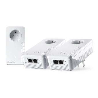 Kit Multiroom 2 adaptateurs CPL Devolo Magic 2 WiFi 6 Bi-bande Blanc