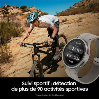 Montre connectée Samsung Galaxy Watch5 Pro 4G Noir