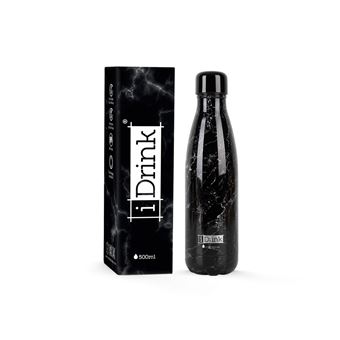 Bouteille Itotal Graphics Marble Noir 500 ml