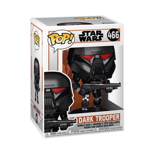 Funko Figurine Pop Star Wars Mandalorian Dark Trooper Battle