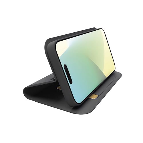 Coque SBS Wallet noir pour iPhone 16