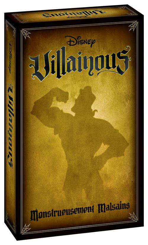 Boite de Jeu de stratégie Ravensburger Disney Villainous Ext. 4 Monstrueusement malsains