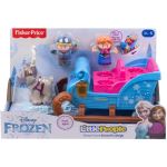 Jeu d’éveil Fisher Price La Reine des Neiges Le traîneau de Kristoff avec 2 figurines et un renne