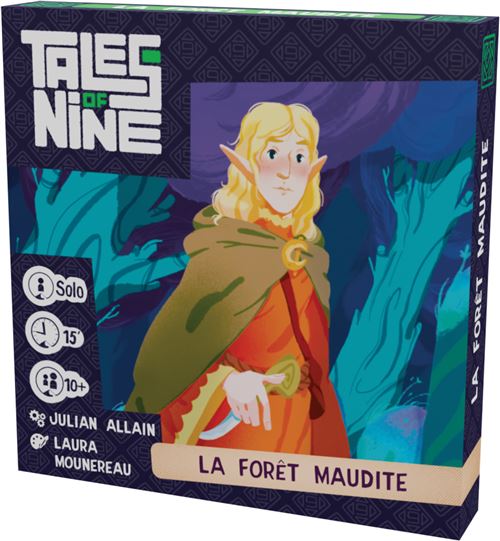 Jeu d'enquête Asmodee Tales of Nine 2 La Forêt Maudite