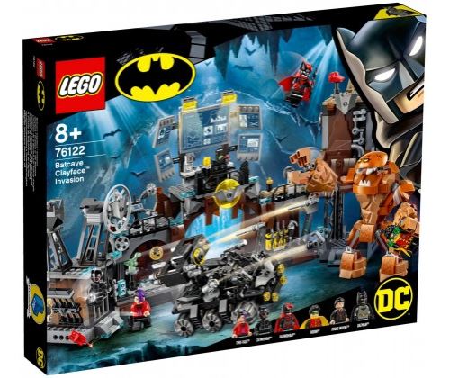 Lego® Dc Comics Super Heroes 76122 L'Invasion De La Batcave Par Gueule D'Argile