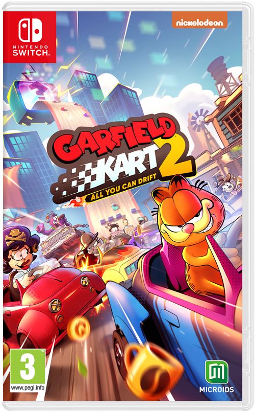 GARFIELD KART 2 – SWITCH DE DRIFT À VOLONTÉ - Image 4