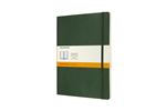 Carnet classique très grand format ligné Moleskine couverture souple Vert