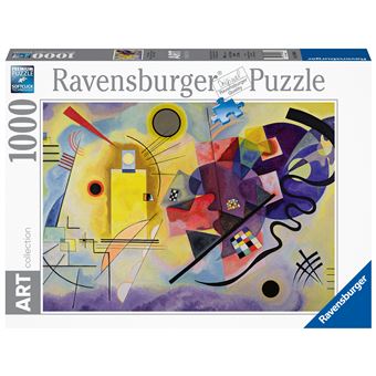 Puzzle 1000 pièces Art collection Ravensburger Jaune-rouge-bleu Vassily Kandinsky