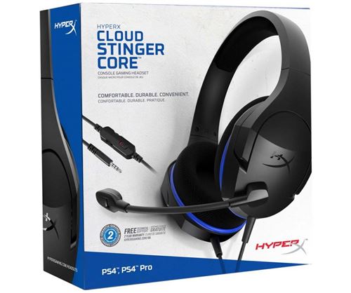 Casque Gaming Hyperx Cloud Bleu Officiel Ps4-ps5-pc