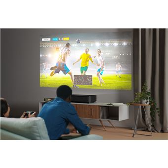 Epson EH-LS800B - Projecteur 3LCD - 4000 lumens (blanc) - 4000 lumens (couleur) - 16:9 - 4K - objectif fixe à ultra courte focale - sans fil 802.11ac - noir - Android TV