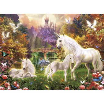 Puzzle Ravensburger Les licornes magiques
