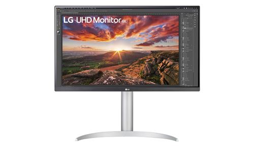 LG 27UP850-W - LED-monitor - 27 - 3840 x 2160 4K @ 60 Hz - IPS - 400 cd/m² - 1200:1 - DisplayHDR 400 - 5 ms - 2xHDMI, DisplayPort, USB-C - luidsprekers