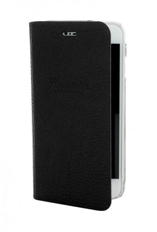 Etui folio en simili cuir Façonnable French Riviera Noire pour iPhone 6/6s/7/8/SE 2020