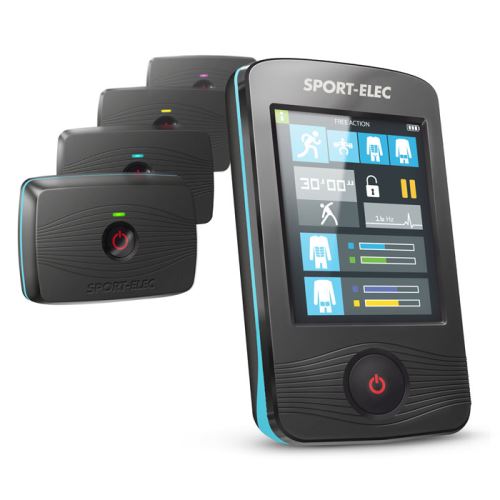 Sport-elec freeaction4m electrostimulateur sans fil free bleu