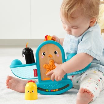 Jouet d'éveil Fisher-Price Mon Oiseau Bascule à Empiler