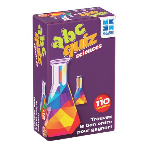 Jeu de culture générale Megableu Abc Quiz Science - Megableu