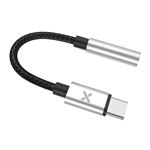 Adaptateur USB Type C vers Jack 3.5mm Wefix Noir