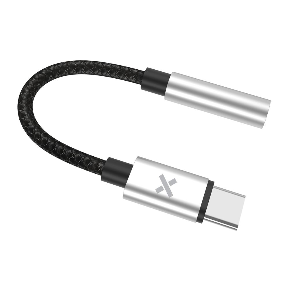 Adaptateur USB Type C vers Jack 3.5mm Wefix Noir - Accessoire pour