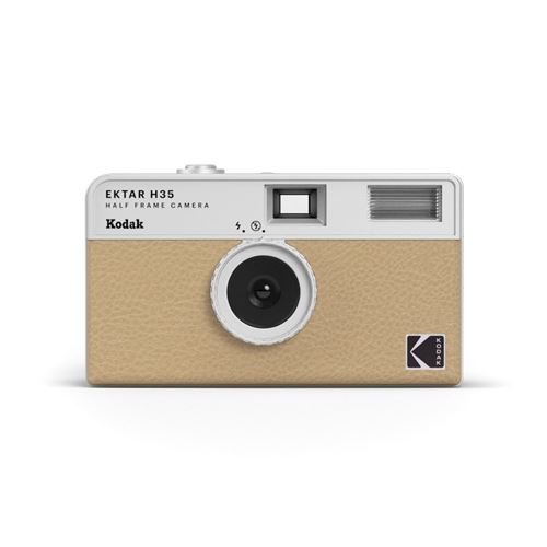 Appareil Photo Argentique Demi-Format Kodak Ekta H35 35Mm Sable Réutilisable