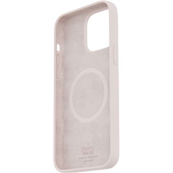 Coque Silicon Icon Magnetique IP14 Pro Max Rose