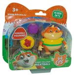 Figurine Smoby 44 Chats Furry Fellows avec boulette et bol spaghetti