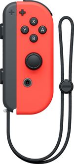 Manette droite sans fil Bluetooth Nintendo Joy-Con Rouge néon