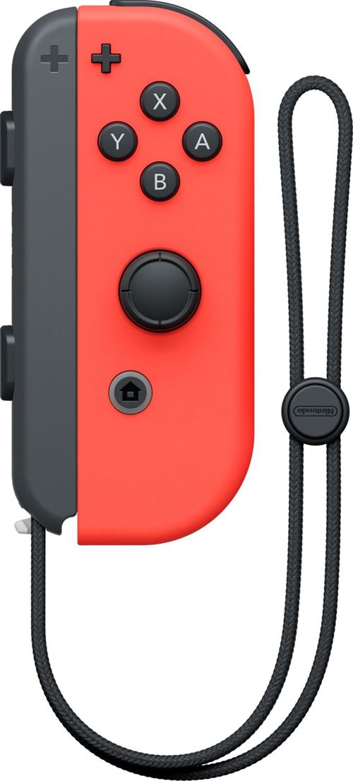 Manette droite sans fil Bluetooth Nintendo Joy-Con Rouge néon