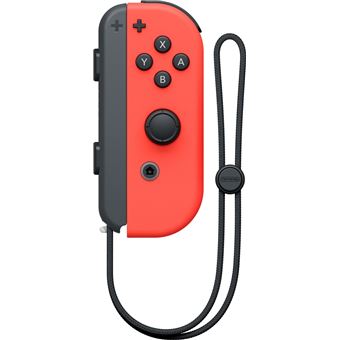 Manette droite sans fil Bluetooth Nintendo Joy-Con Rouge néon