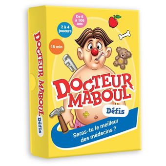 Jeu de cartes Auzou Docteur Maboul Défis - 1
