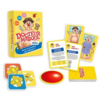 Jeu de cartes Auzou Docteur Maboul Défis