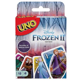 Jeu de cartes Mattel Uno Disney La Reine des Neiges 2 - Jeux d’ambiance ...