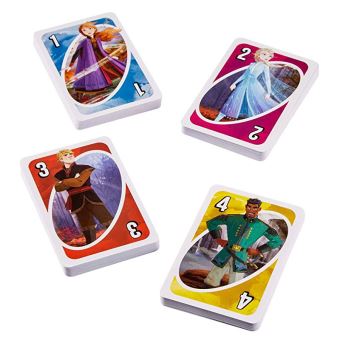 Jeu de cartes Mattel Uno Disney La Reine des Neiges 2