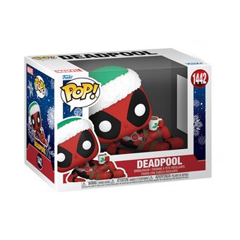 Figurine Funko Pop Marvel Holiday S4 Deadpool - 1