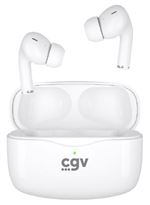 Ecouteurs sans fil à réduction du bruit CGV HEL Urban ANC TWS Bluetooth Blanc