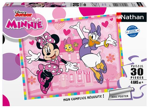 Puzzle 30 pièces Nathan Minnie et Daisy Minnie Mouse