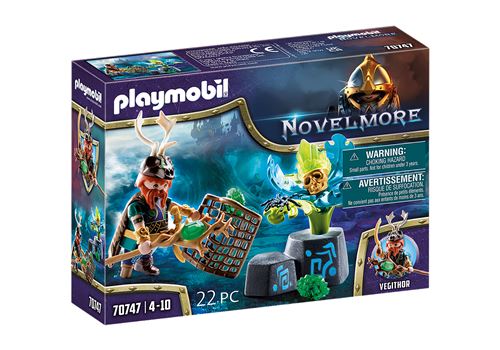 Playmobil Novelmore 70747 Violet Vale Magicien Des Plantes