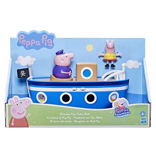 Figurines Peppa Pig Le bateau de Papi Pig