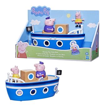 Figurines Peppa Pig Le bateau de Papi Pig