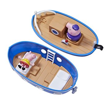 Figurines Peppa Pig Le bateau de Papi Pig