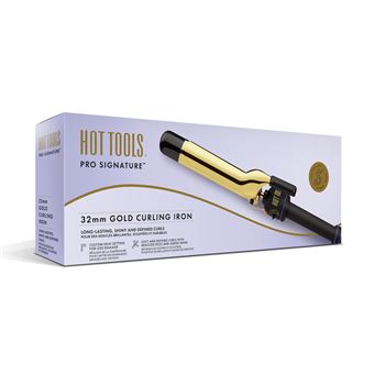 Fer à boucler Hot Tools Pro Signature HTIR1576UKE Noir et Or