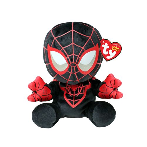Ty Rouge Peluche Marvel De Miles Morales - Petit Et Doux - Neuf - Image 3