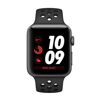 Apple Watch Series Nike+ Cellular 38 mm Boîtier en Aluminium