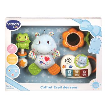 Coffret naissance Vtech Baby Eveil des sens Bleu