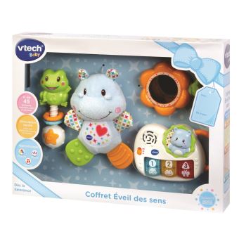 Coffret naissance Vtech Baby Eveil des sens Bleu