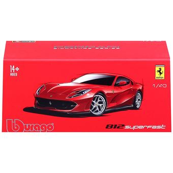 Véhicule Bbur Ferrari Signature 812 Superfast 1:43 Rouge