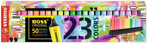Bureauset Stabilo Boss Original 23 kleuren
